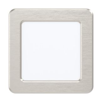 EGLO 99167 LAMPA FUEVA 5 OPRAWA DO ZABUDOWY LED-EINBAUSP.117X117 NICKEL 3000KFUEVA5
