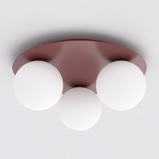 EMIBIG 1688/3 SOLAR 3 BURGUNDY OPAL LAMPA SUFITOWA
