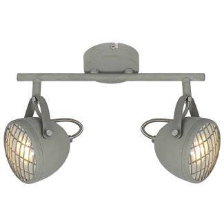 CANDELLUX 92-68057 PENT LISTWA 2X50W GU10 BETONOWY SZARY