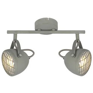 CANDELLUX 92-68057 PENT LISTWA 2X50W GU10 BETONOWY SZARY