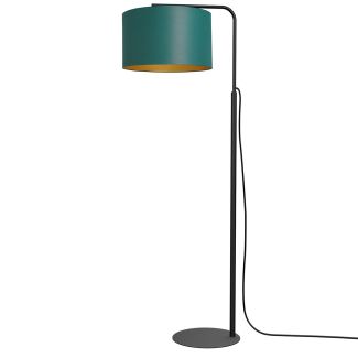 LUMINEX 3556 oprawa przenośna Arden lampa podłogowa czarny zielony złoty