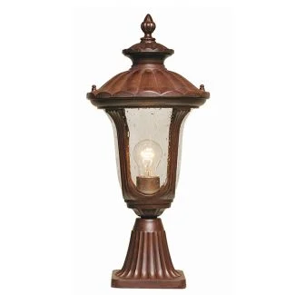 ELSTEAD CHICAGO CC3/S Small Pedestal Lantern