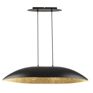 WYPRZEDAŻ SIGMA 40633 lampa wisząca Gondola M czarny/złoty