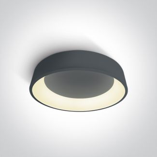 ONE LIGHT 62142N/AN/W Aidoni 3 plafon LED 3000K 42W antracyt