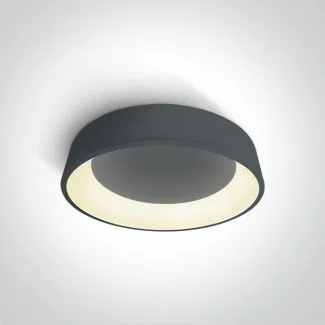 ONE LIGHT 62142N/AN/W Aidoni 3 plafon LED 3000K 42W antracyt