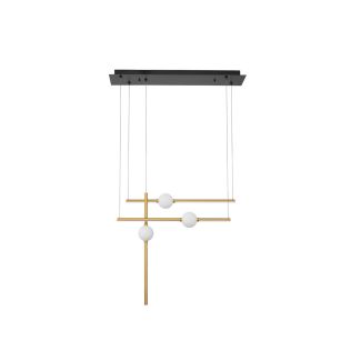 Luces Exclusivas AGIL LE43218 LAMPA WISZĄCA LED złoty