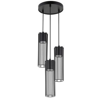 SIGMA 33456 FOBIA 3 lampa wisząca koło czarny