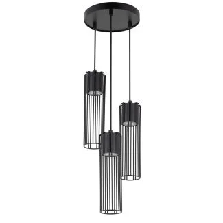 SIGMA 33456 FOBIA 3 lampa wisząca koło czarny