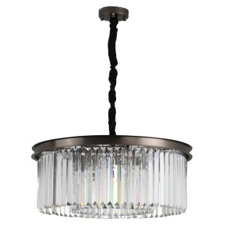 Step into Design MP0097 Lampa wisząca SPARKLE ROUND antracyt 60 cm