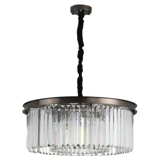Step into Design MP0097 Lampa wisząca SPARKLE ROUND antracyt 60 cm