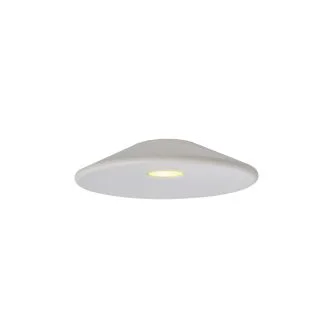 AZZARDO AZ3099 TENTOR DISC WHITE DECORATIVE SHADE WHITE