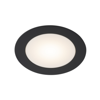 ANTIGO Lampa wpuszczana Tottori IL - Czarna (125 mm) IP44 4000K 8579