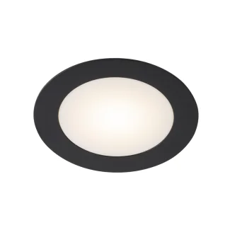 ANTIGO Lampa wpuszczana Tottori IL - Czarna (125 mm) IP44 4000K 8579