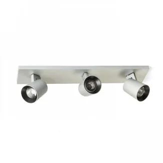 RENDL R12919 KENNY III natynkowa aluminium szczotkowane/czarna 230V GU10 3x35W