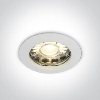ONE LIGHT 10105X/W Statos wpust z oprawką GU5.3 MR16 50W biały