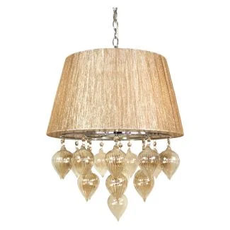 CANDELLUX 33-04567 ELISSA ZWIS 3X40W E14 SZARO BEŻOWY