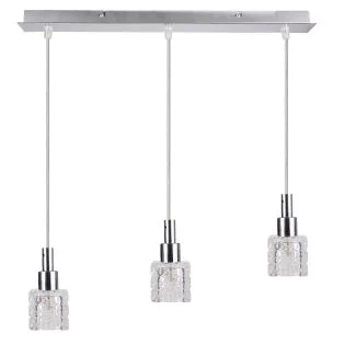 CANDELLUX 33-05939 RUBIK ZWIS 3X40 G9 CHROM+KRYSZTAŁ