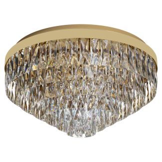 EGLO 39458 LAMPA VALPARAISO OPRAWA SUFITOWA DL/11 GOLD-OPTIK/KRISTALLE VALPARAISO
