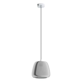 EGLO 39666 LAMPA ALBARINO OPRAWA WISZĄCA HL/1 E27 Ø260 CHROM/SW-TRANSP.ALBARINO
