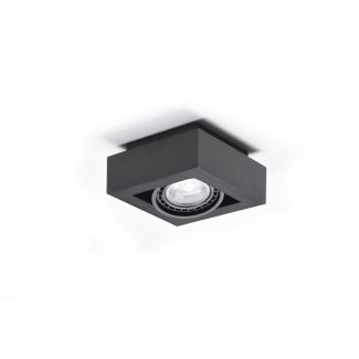 AZZARDO AZ4438 NIKEA 1 ES111 BK TECHNICAL EXPOSED DOWNLIGHT BLACK