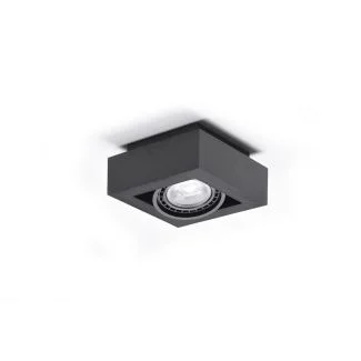 AZZARDO AZ4438 NIKEA 1 ES111 BK TECHNICAL EXPOSED DOWNLIGHT BLACK