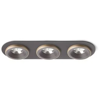 RENDL R13247 SHARM R III wpuszczana brązowa/perłowo-złota 230V LED 3x10W 24° 3000K