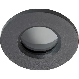 AZZARDO AZ4232 IKA ROUND IP65 DGR TECHNICAL DOWNLIGHT DARK GREY
