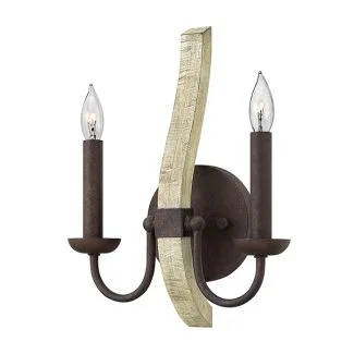 ELSTEAD MIDDLEFIELD HK/MIDDLEFIELD2 2Lt Wall Light