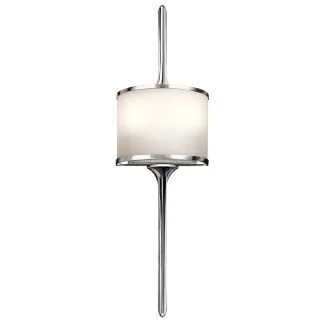 ELSTEAD Mona KL-MONA-S-PC 2 Light Wall Light - Polished Chrome