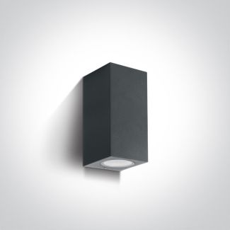 ONE LIGHT 67426A/AN Arco 2 zewnętrzny kinkiet antracyt 2x7W MR16 GU10