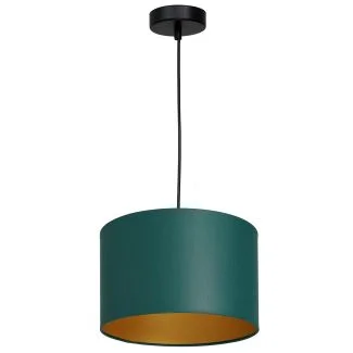 LUMINEX 3548 oprawa sufitowa Arden żyrandol czarny zielony złoty