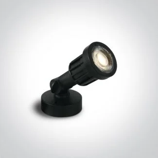ONE LIGHT 7070/C Valdo czarna lampa ogrodowa LED 4000K 5W IP65