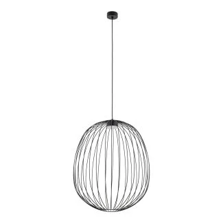 TK-LIGHTING 11301 SPHERA L BLACK LAMPA WISZĄCA 1XGX53