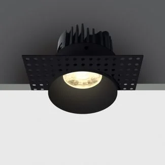 ONE LIGHT 10107BT/B/W Manna czarny wpust LED IP54 3000K 7W