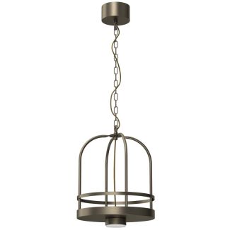 LUMINEX 7141 żyrandol Zona round dia 300 titanium, 1xGX53