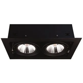 HOLDBOX HB11015 SIENA II 2xES111 BLACK