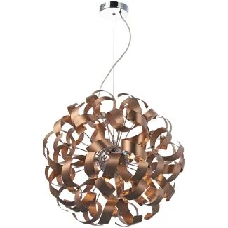 DAR RAW1364 RAWLEY 9LT RIBBON PENDANT SATIN COPPER