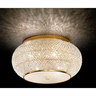 IDEAL LUX PASHA PL14 ORO 165004