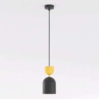 EMIBIG 1739/1 GAUDI 1 BLACK ORANGE Lampa wisząca