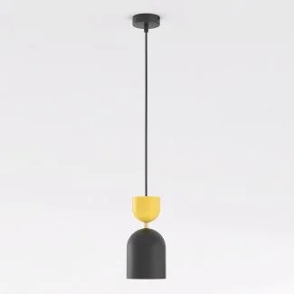 EMIBIG 1739/1 GAUDI 1 BLACK ORANGE Lampa wisząca