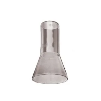 AZZARDO AZ3415 ZIKO GU10 GLASS SMOKY DECORATIVE SHADE SMOKY