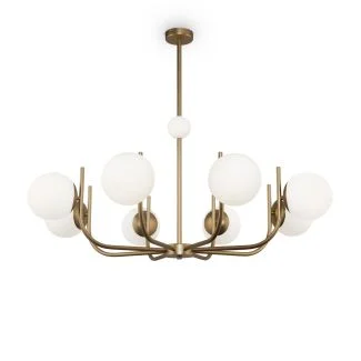 MAYTONI MOD109PL-08BS Modern New Series 109 Pendant Lamp Brass