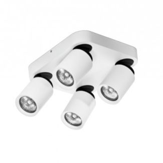 AZZARDO FH31314S1-WH-GR / AZ0682 Tomi 4 KW (white/grey) Spot