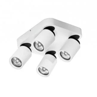 AZZARDO FH31314S1-WH-GR / AZ0682 Tomi 4 KW (white/grey) Spot