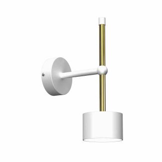 MILAGRO MLP7753 KINKIET ARENA WHITE/GOLD 1XGX53