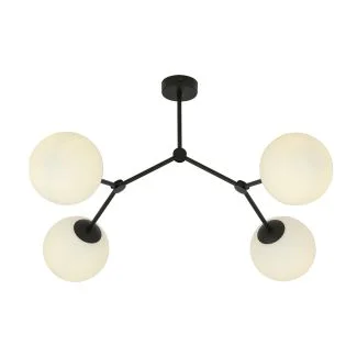 EMIBIG 1133/4 LAMPA SUFITOWA SPACE 4 BLACK/OPAL