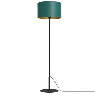 LUMINEX 3555 oprawa przenośna Arden lampa podłogowa czarny zielony złoty