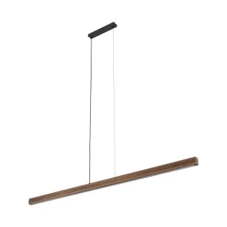 TK-LIGHTING 11654 VIGA WOOD LED SOSNA SZCZOTKOWANA ORZECH LAMPA WISZĄCA
