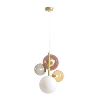 ALDEX 1111L40 LAMPA WISZĄCA BLOOM 4 MULTICOLOUR