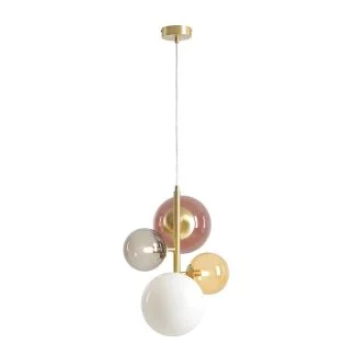 ALDEX 1111L40 LAMPA WISZĄCA BLOOM 4 MULTICOLOUR